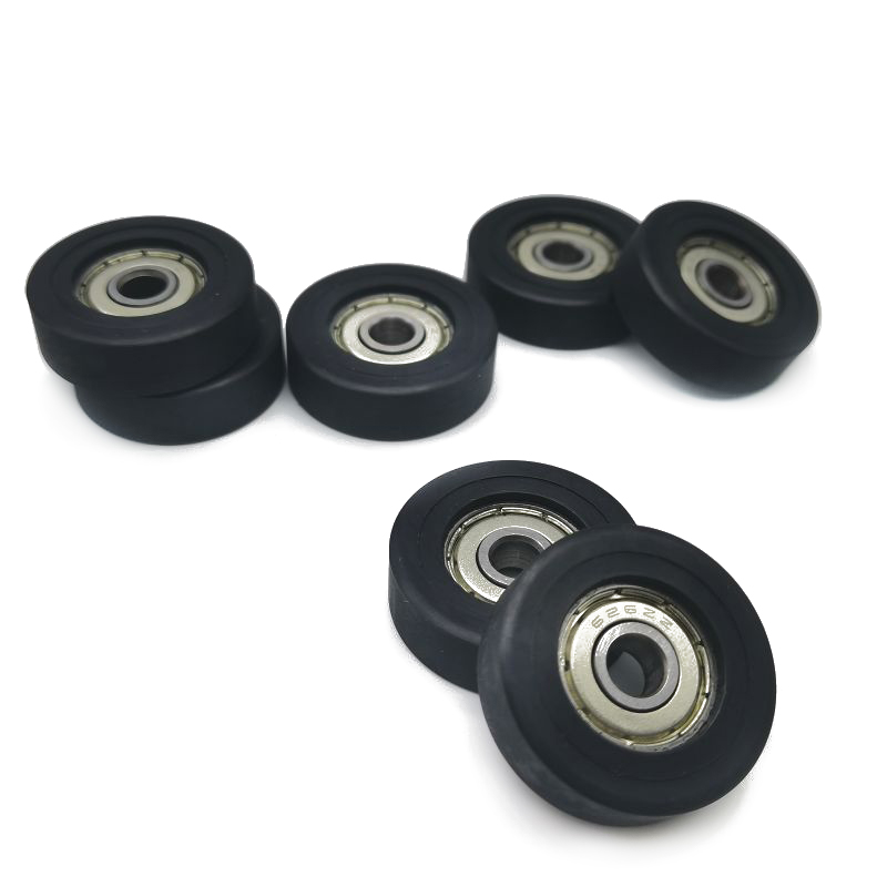 PU62630-9 626ZZ Bærbestandig lille plastbelagt PU Deep Groove Ball Bearing